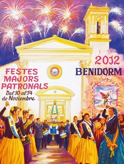 Fiestas patronales en Benidorm 2012